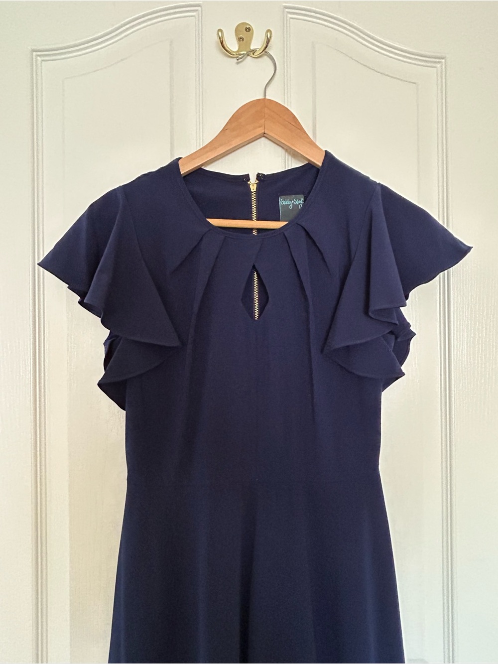 Long Navy Formal Dress